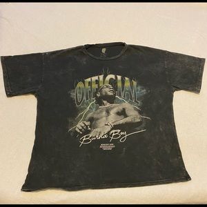 BURNA BOY OVERSIZED OFFICIAL ACID WASH T-SHIRT